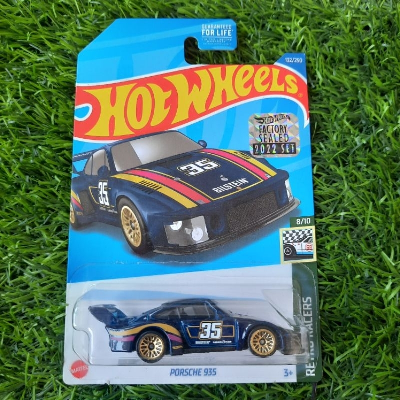 Hot Wheels Reguler FS Porsche 935 Biru Factory Sealed 2022 Limited Edition