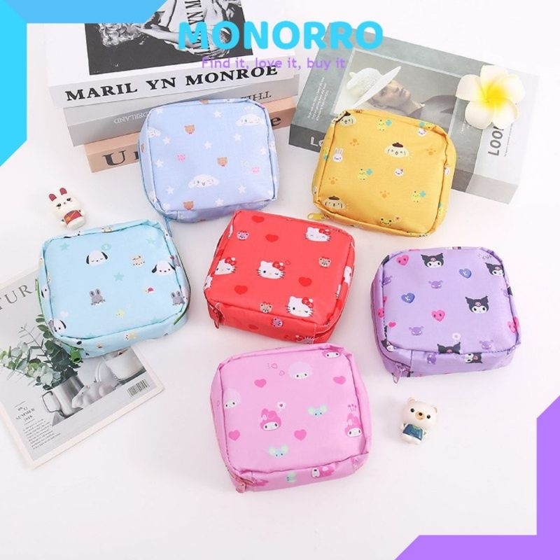 Pouch Sanrio Pouch Pembalut Sanrio Pouch Makeup Tas Kosmetik Sanio