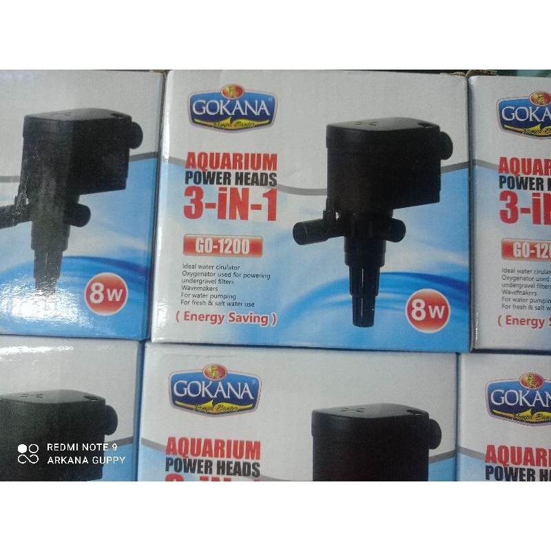 waterpum gokana 1200 pompa air akuarium aquascape gokana 1200