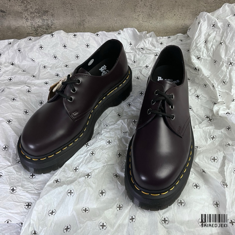 Dr. Martens 1461 Quad Burgundy Smooth