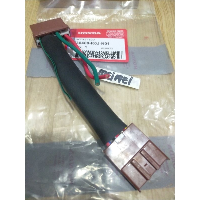 socket ECM ECU  beat ECO Genio ,beat deluxe ,Scoopy donat new led 2019-2023