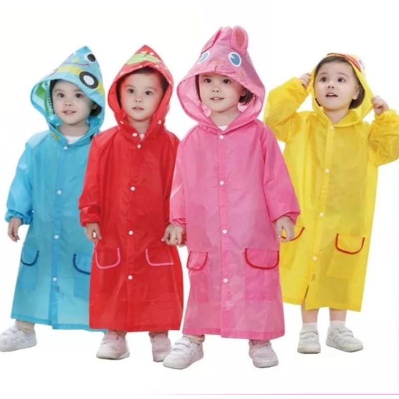 Jas Hujan Anak Laki laki perempuan Baju Hujan Anak