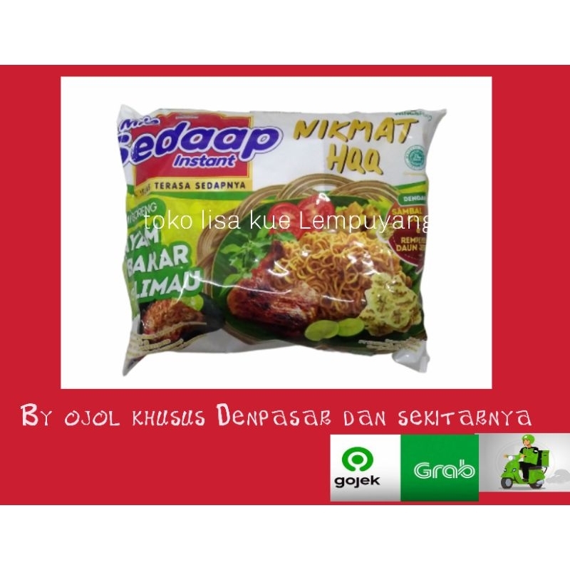 

Mie Sedaap Goreng Ayam Bakar Limau 89g