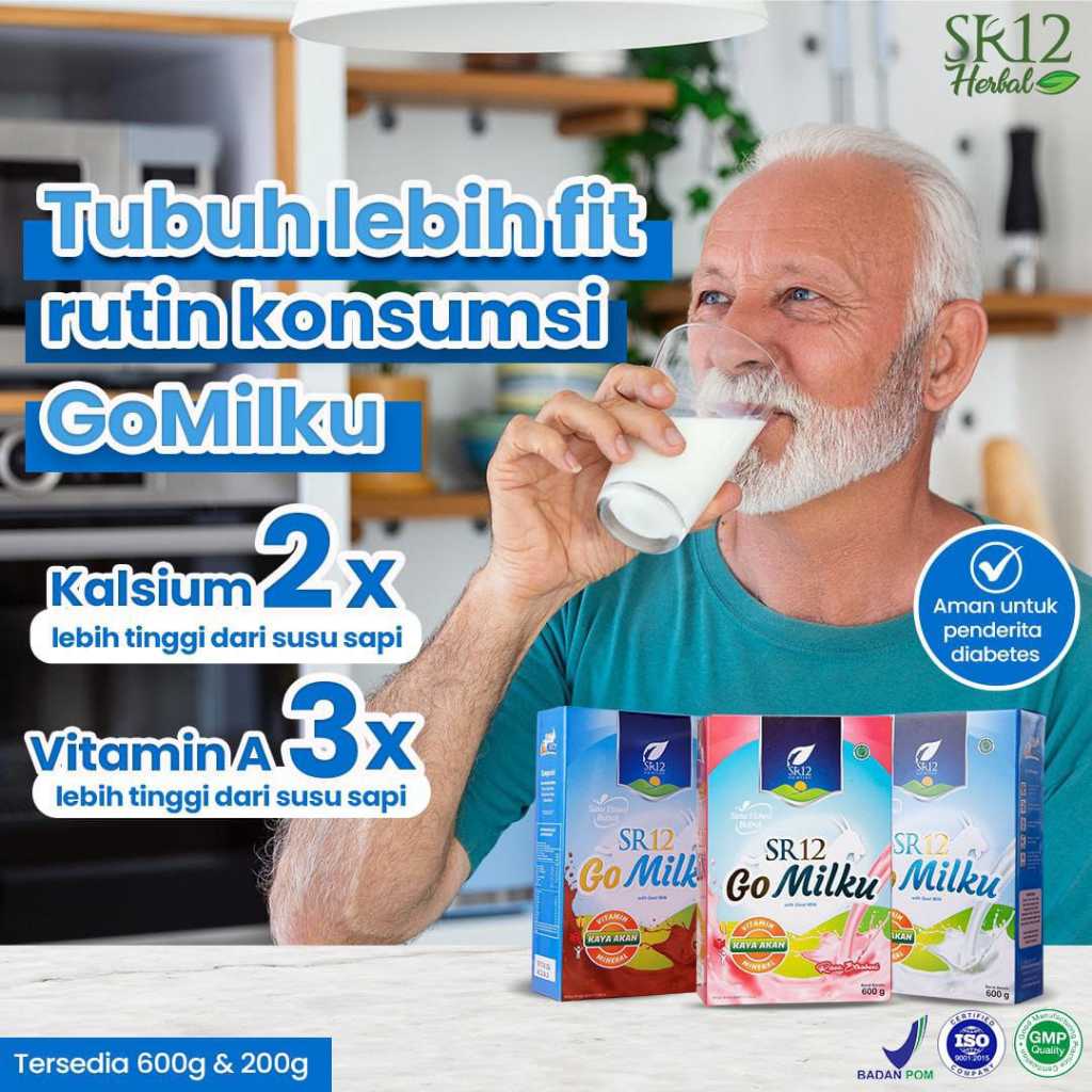 

SUSU KAMBING ETAWA SR12 GOMILKU UNTUK PENAMBAH BERAT BADAN /ASMA/ PERNAFASAAN/ TULANG DAN SENDI BPOM HALAL by@sr12bekasiid