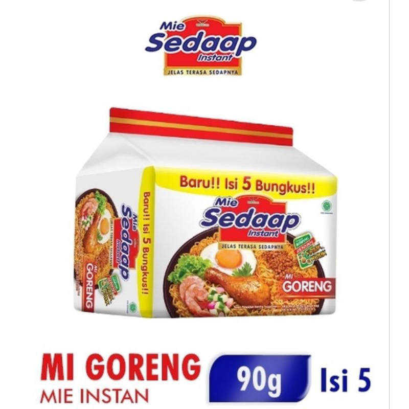 

SEDAAP MIE INSTANT GORENG 5X90G