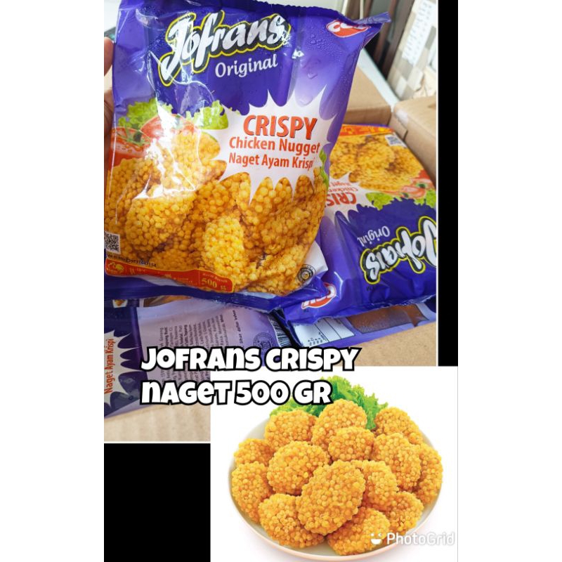 

JOFRANS NAGET CRISPY 500 GR