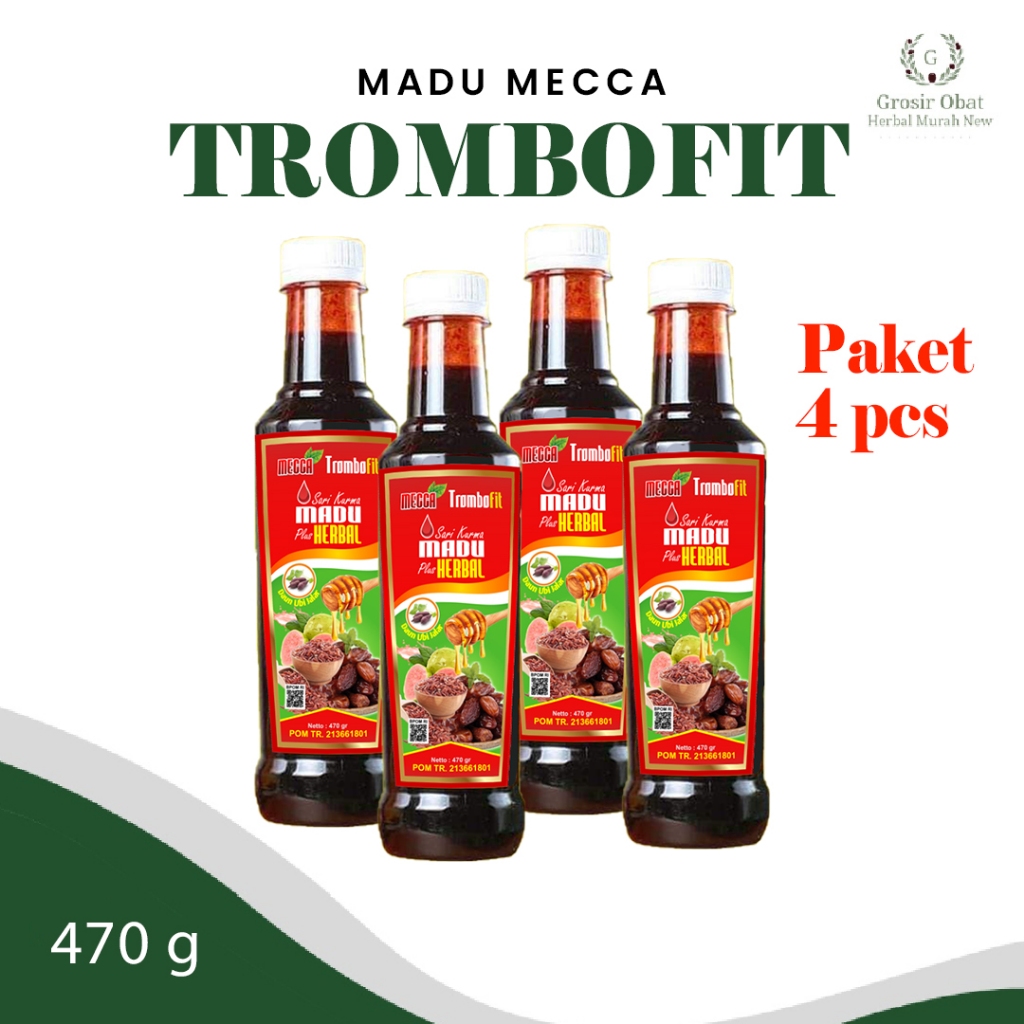 

Sari Kurma Madu Angkak Mecca Trombofit Paket 4 pcs 470gr
