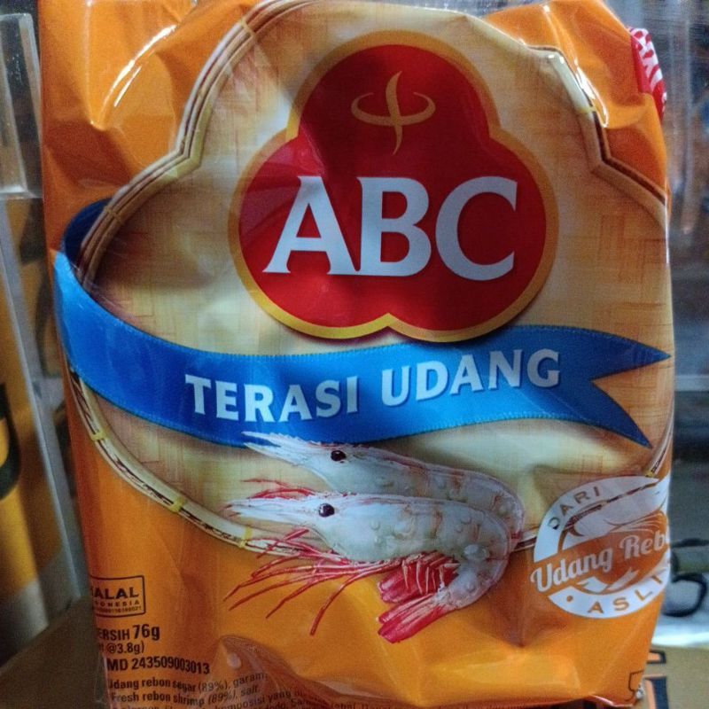 

Terasi udang ABC isi 20 sachet