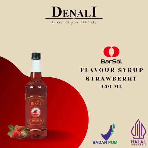 

Denali Syrup Strawberry 750 Ml - Barsol Indonesia