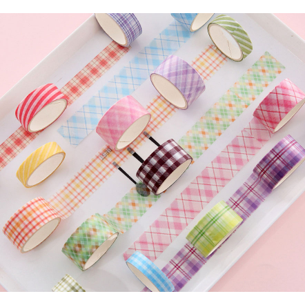 

6 rolls Washi tape deco masking aesthetic/ Tape DIY scrabooking journal