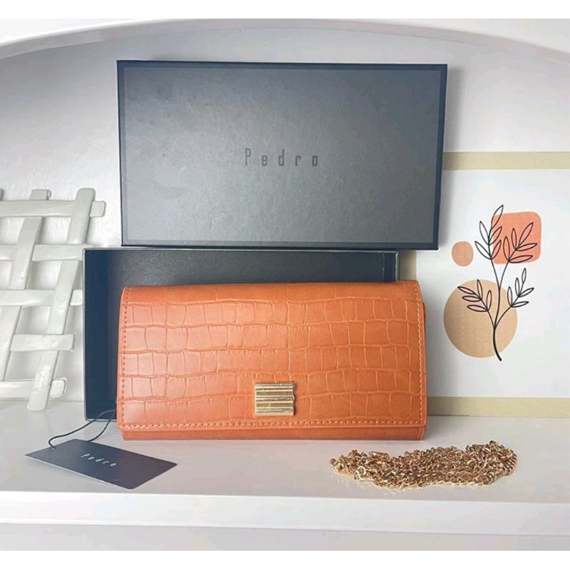 Dompet wanita lipat, panjang Pedro