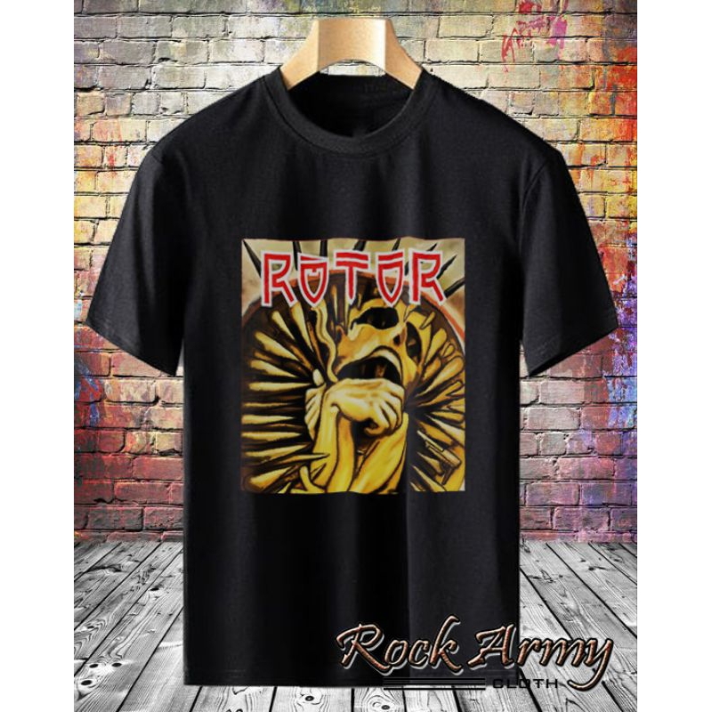 KAOS MUSIK BAND METAL| BAJU KAOS BAND | Kaos Band Pria | Kaos Band | ROTOR | SLANK | VOODOO | ROXX |