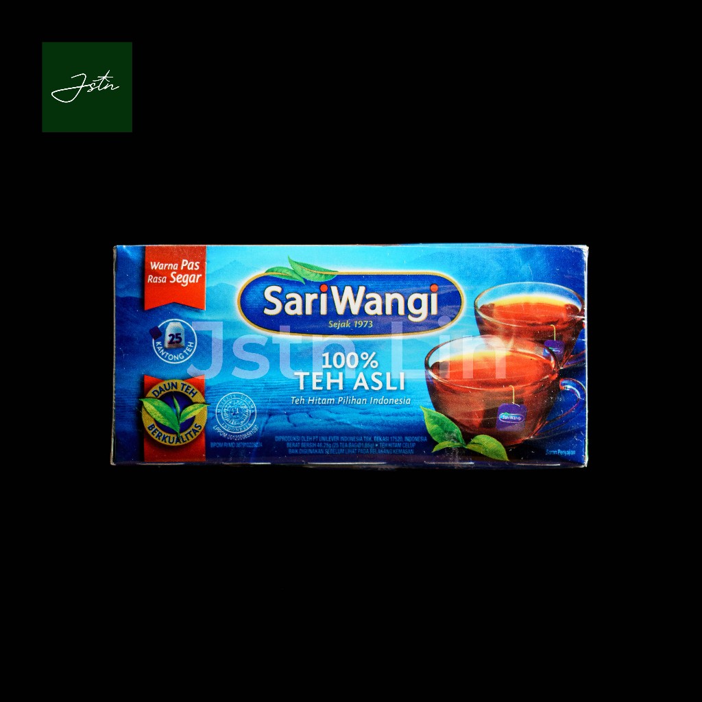 

Teh SariWangi 100% Teh Asli (Isi 25 Kantong)
