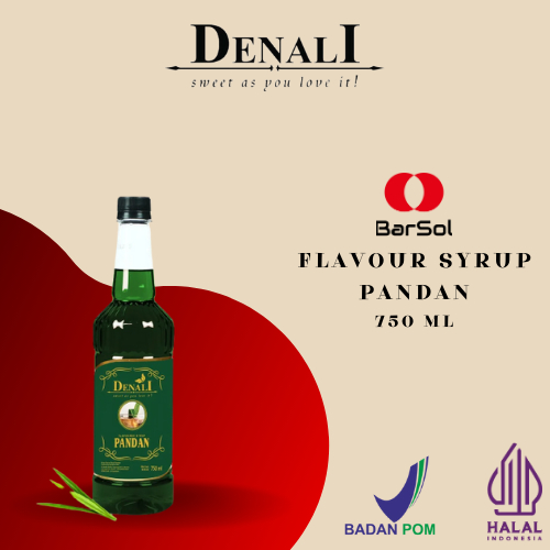 

Denali Syrup Pandan 750 Ml - Barsol Indonesia