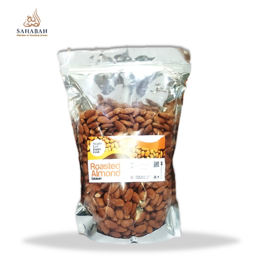 

Kacang Almond Panggang 1kg Kupas Premium Roasted Almond Original Natural Cemilan Sehat Oleh Oleh Haji Umrah