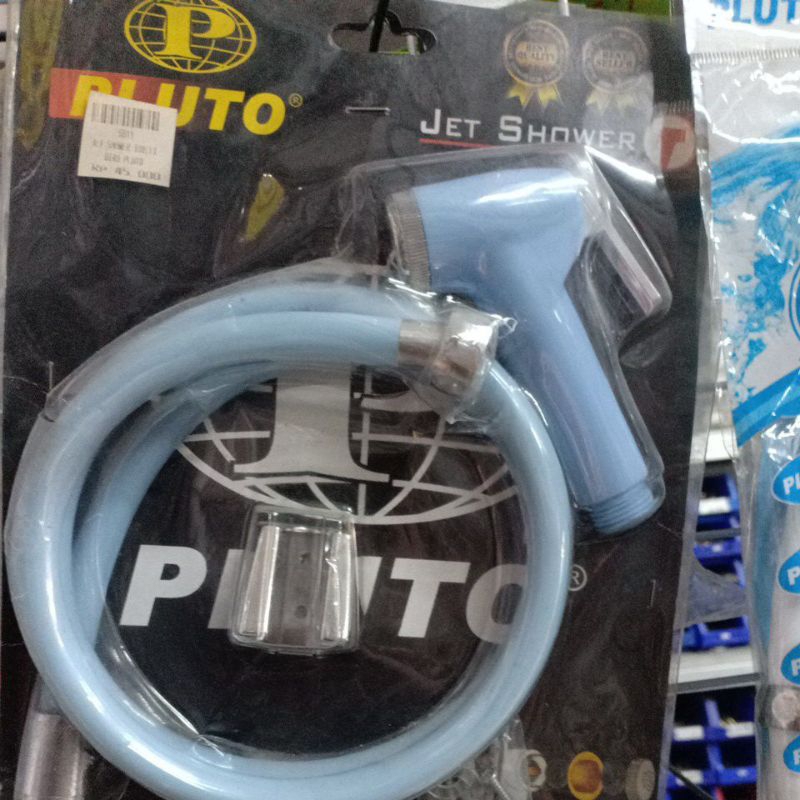Jet Shower toilet biru Pluto