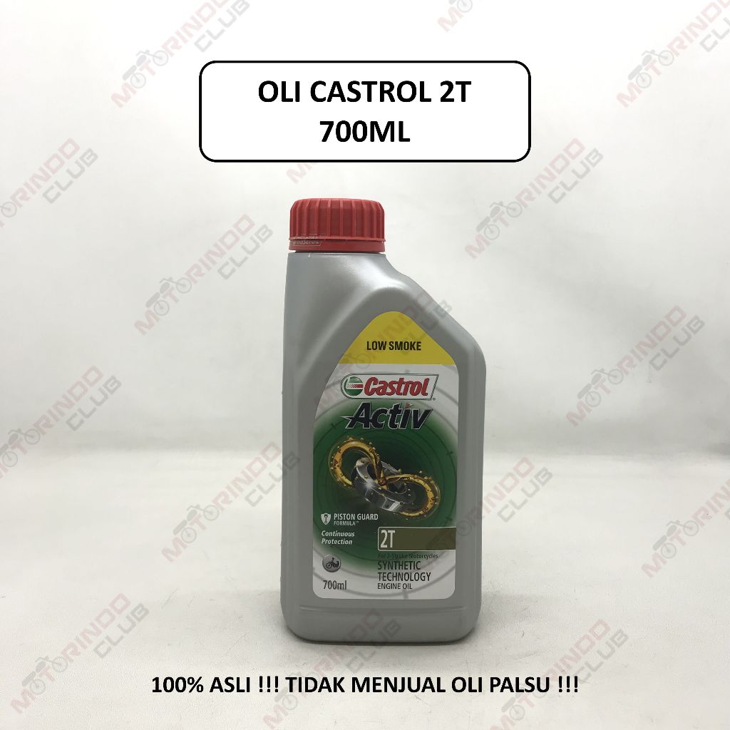 Oli Samping CASTROL ACTIV 2T isi 0.7L ASLI ORIGINAL 100%