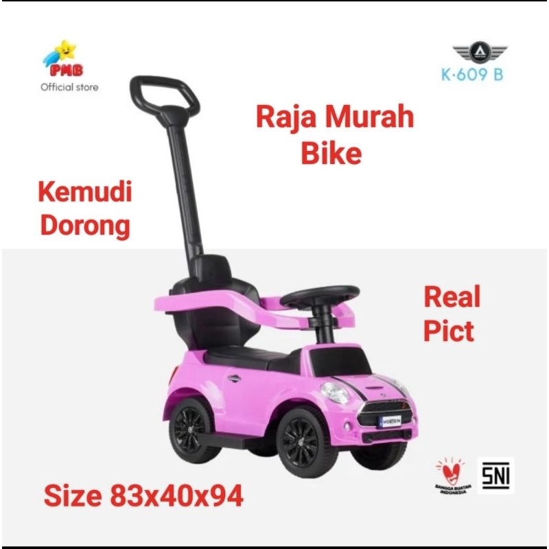 Mobil Mobilan Dorong Anak PMB K609B Mobil Mobilan Dorong Tolocar Mobil Dorong Anak Mortein