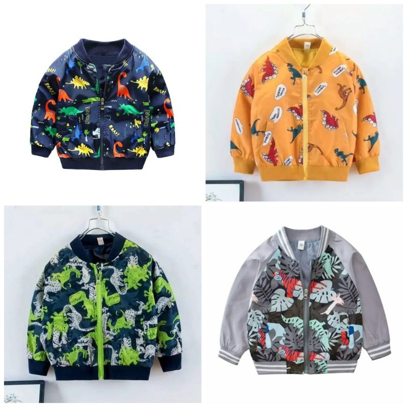 Jaket Karakter Anak Laki-laki Jaket Parasut Anak