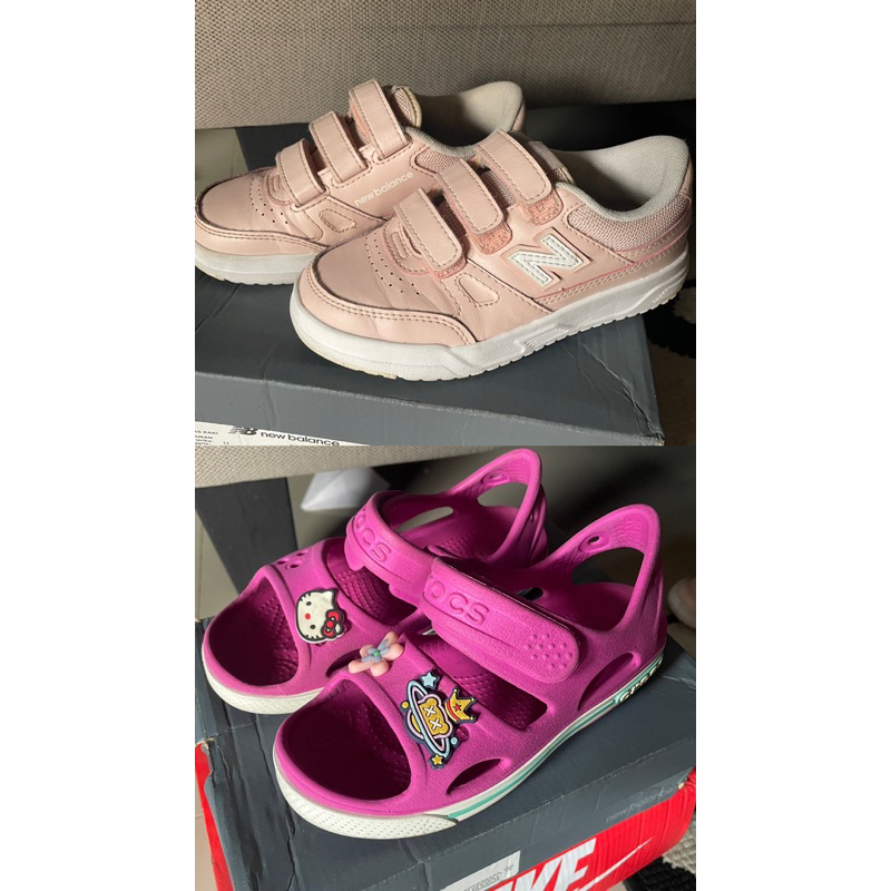 NEW Balance CT 20 & Crocs C12 preloved