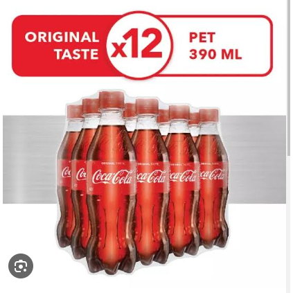 

COCA COLA 390 PET X12