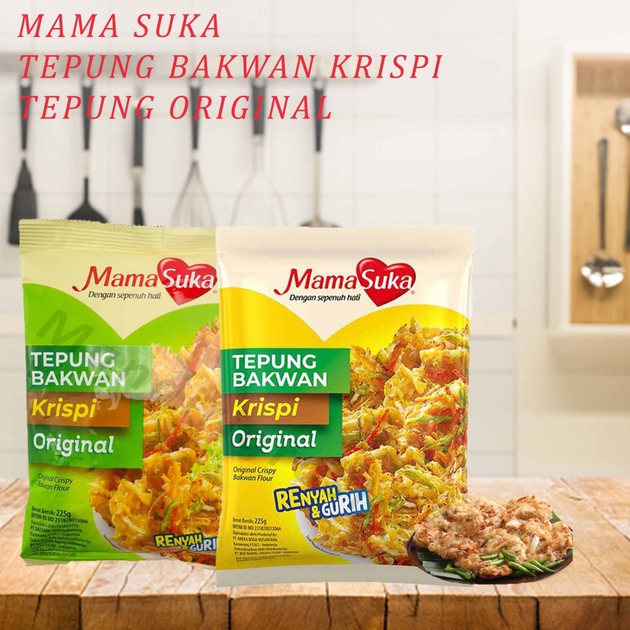 

Tepung Bakwan Krispi * Mama Suka * Tepung Original * 225gr