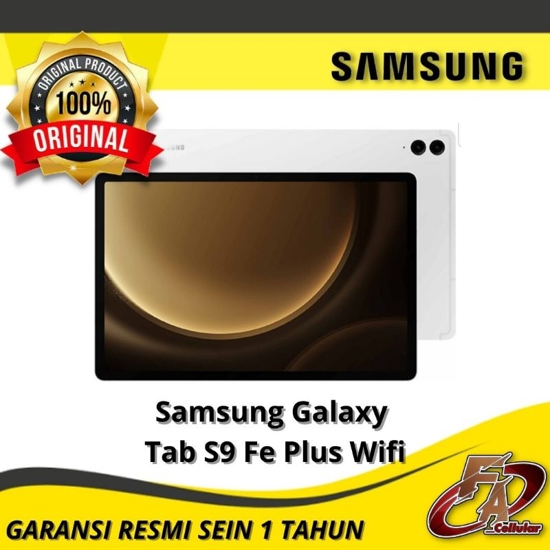 Samsung Galaxy Tab S9 Fe Plus Wifi 8/256 - Garansi Resmi Samsung Indonesia
