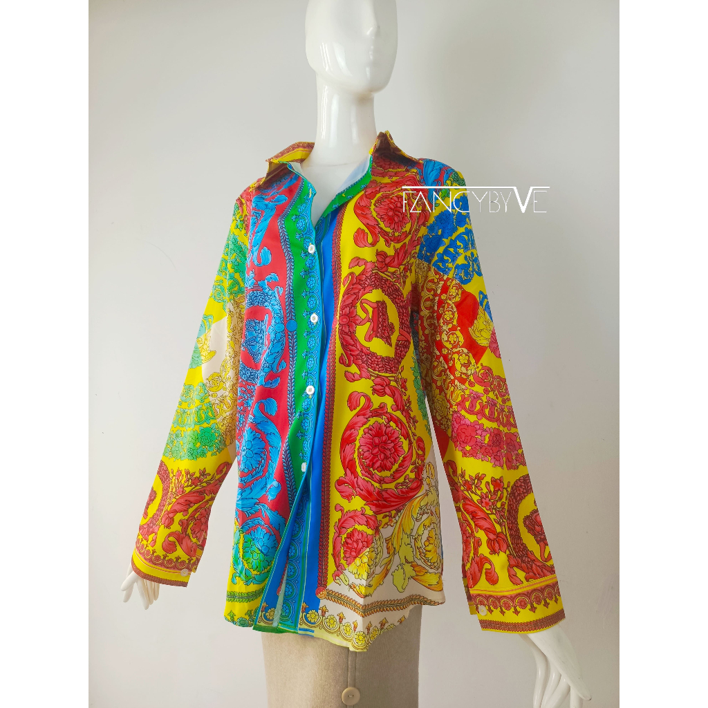 KEMEJA ATASAN WANITA VERSACE