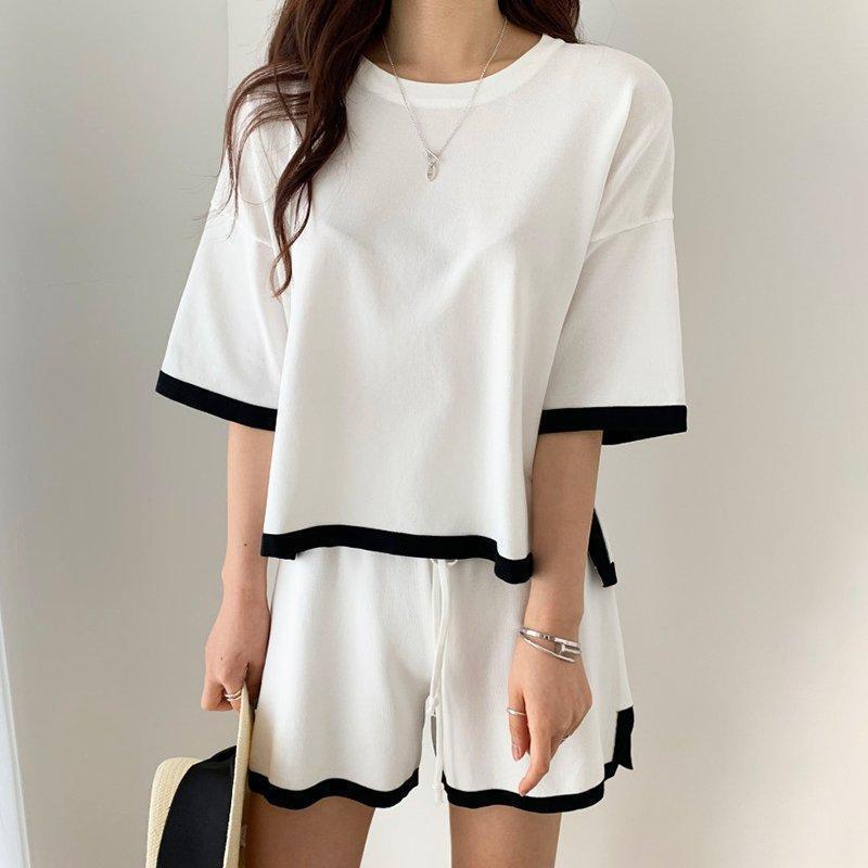 Setelan Casual /Baju set Wanita Korea Style