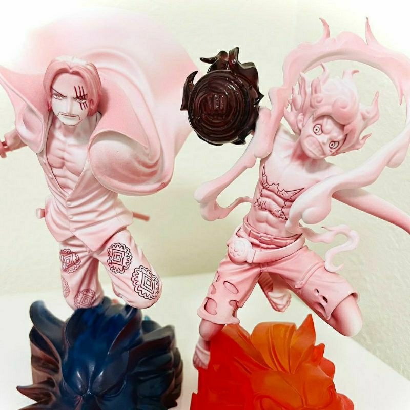 Action Figure Shanks & Luffy One Piece Film Red