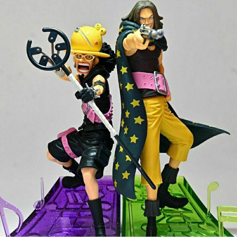 Action Figure Yasopp & Usopp One Piece Film Red