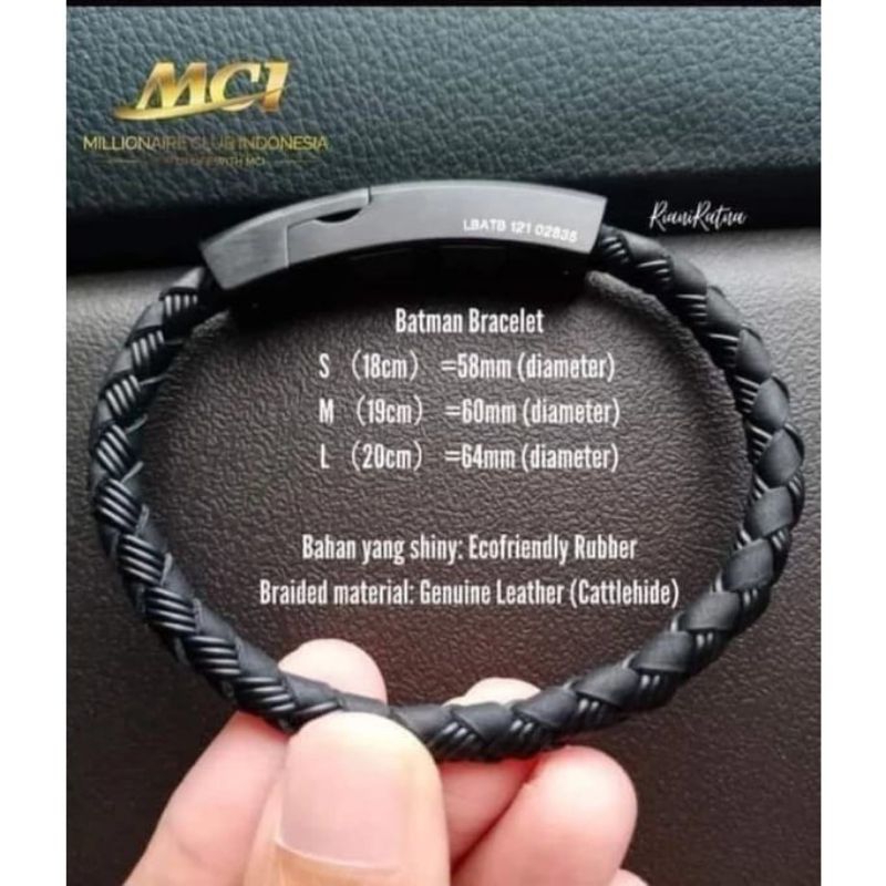 Gelang Batman mci