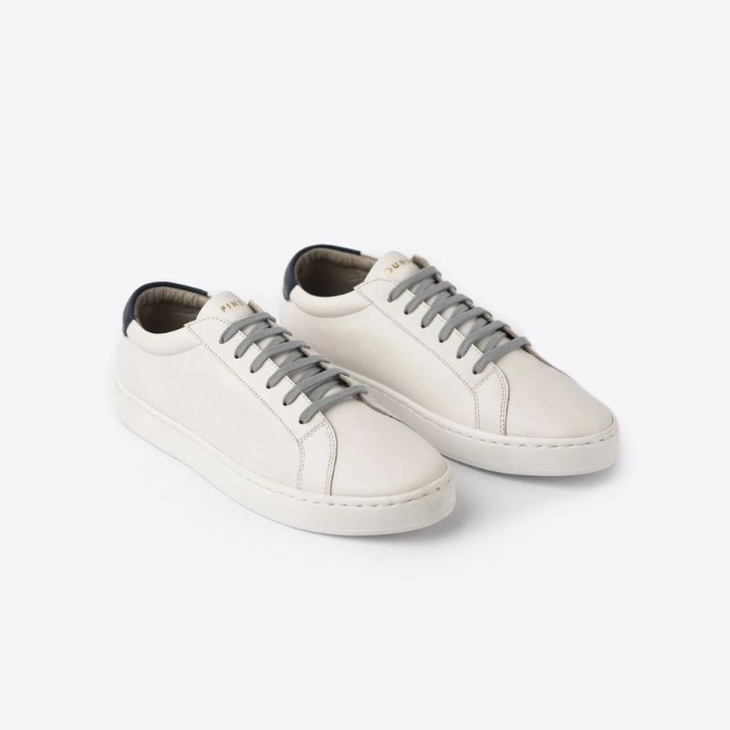 PRELOVED Reverence Ocean White Sepatu Kulit Size 38 FINE COUNSEL PUTIH SNEAKER SEPATU SANTAI MALL