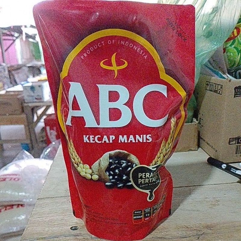 

Kecap Manis ABC kemasan Reffil 520ml