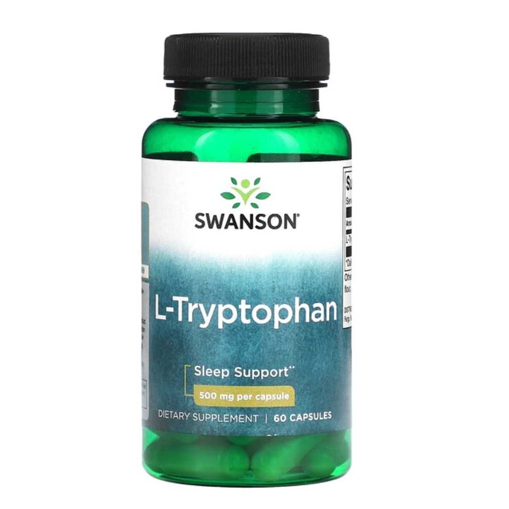 Swanson L-Tryptophan 500 mg 60 Capsules