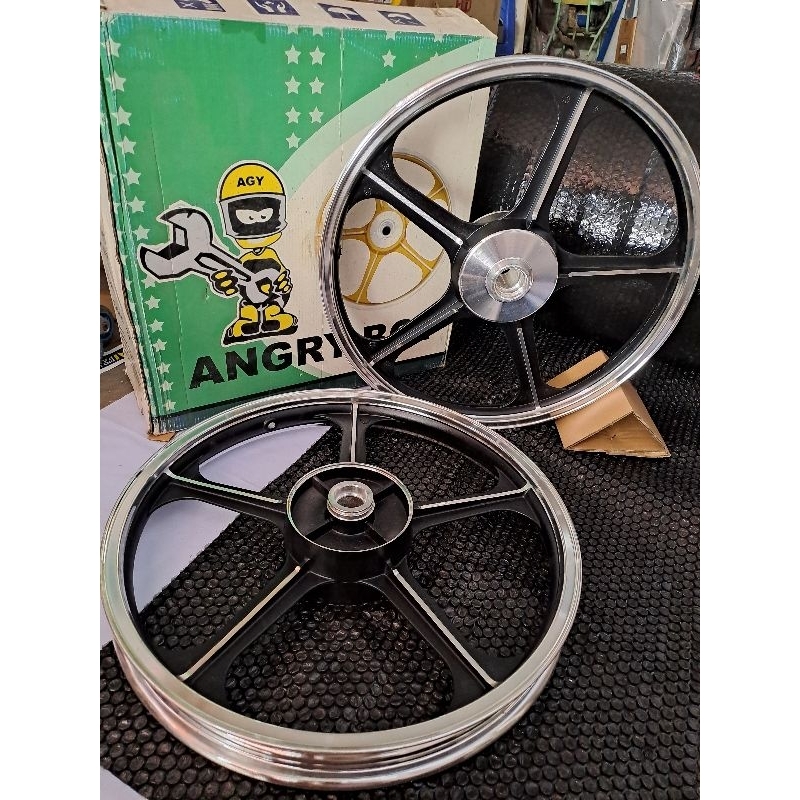 Velg Veleg KK GTO 17 Angry Boy Depan Belakang Tromol All Honda Prima Star Astrea Supra Fit Grand Tro