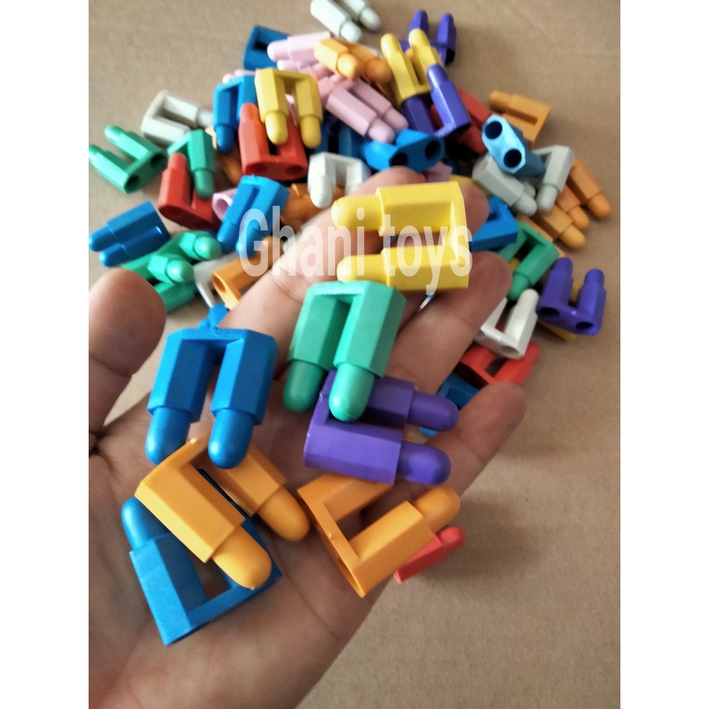 500 gram mainan anak-anak MINISET JUMBO//mainan LEGO ROKET JUMBO