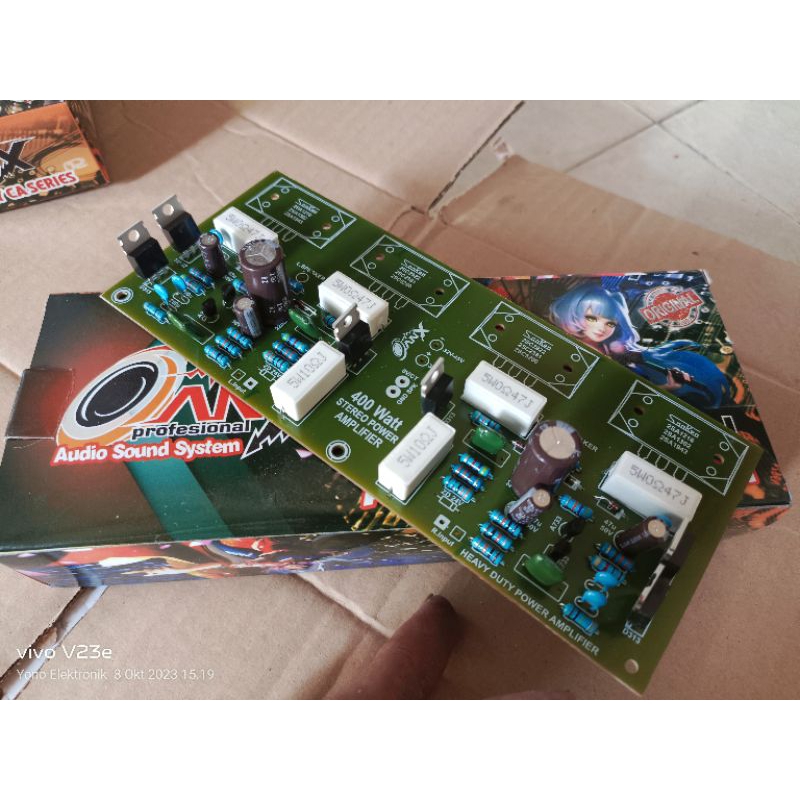 Driver power 400watt Stereo