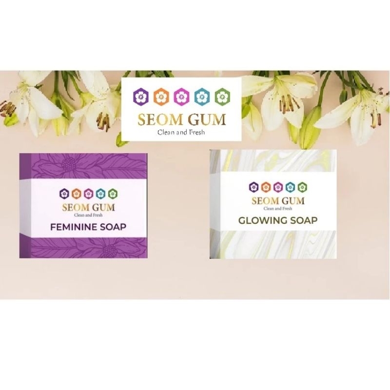 SEOM GUM GLOWING SOAP & SEOM GUM FEMININE SOAP