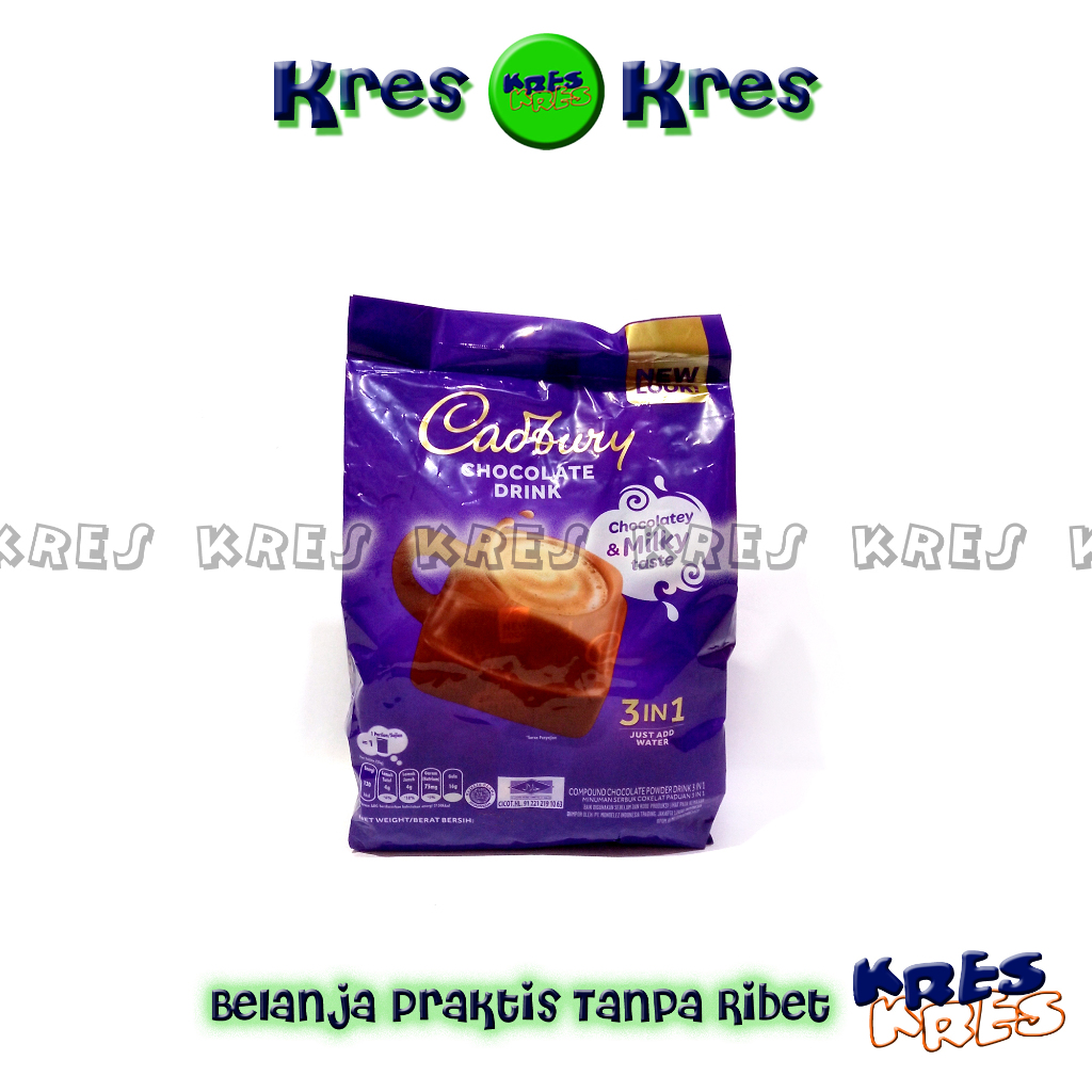 

KRES - Mondelez Cadbury 3in1 Hot Chocolate Drink Halal