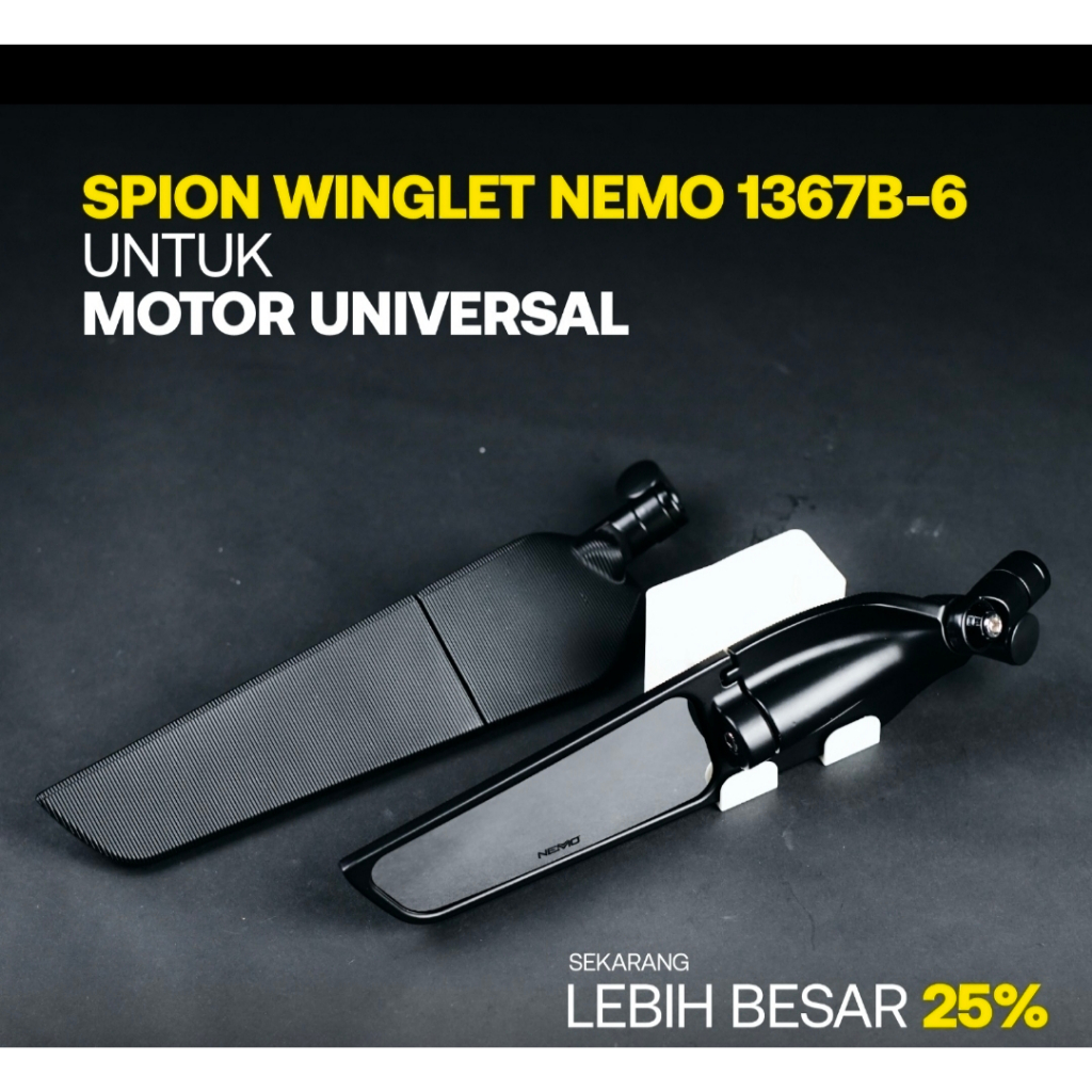 Spion Winglet Nemo 1367B-6 Universal Semua Motor