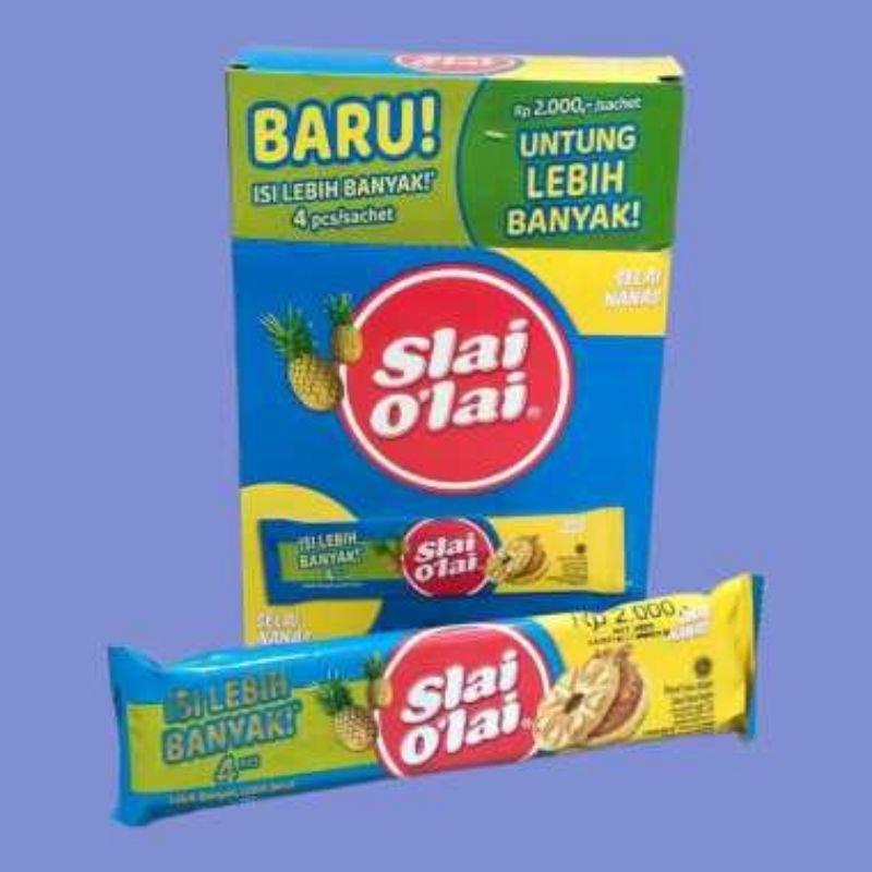 

Roma SLAI OLAI PINEAPPLE BOX ISI 10 SACHET