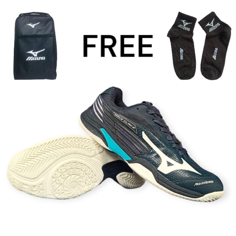 Mizuno wave claw 2 Low /Sepatu badminton Mizuno Original /Sepatu bulutangkis pria /Sepatu badminton 