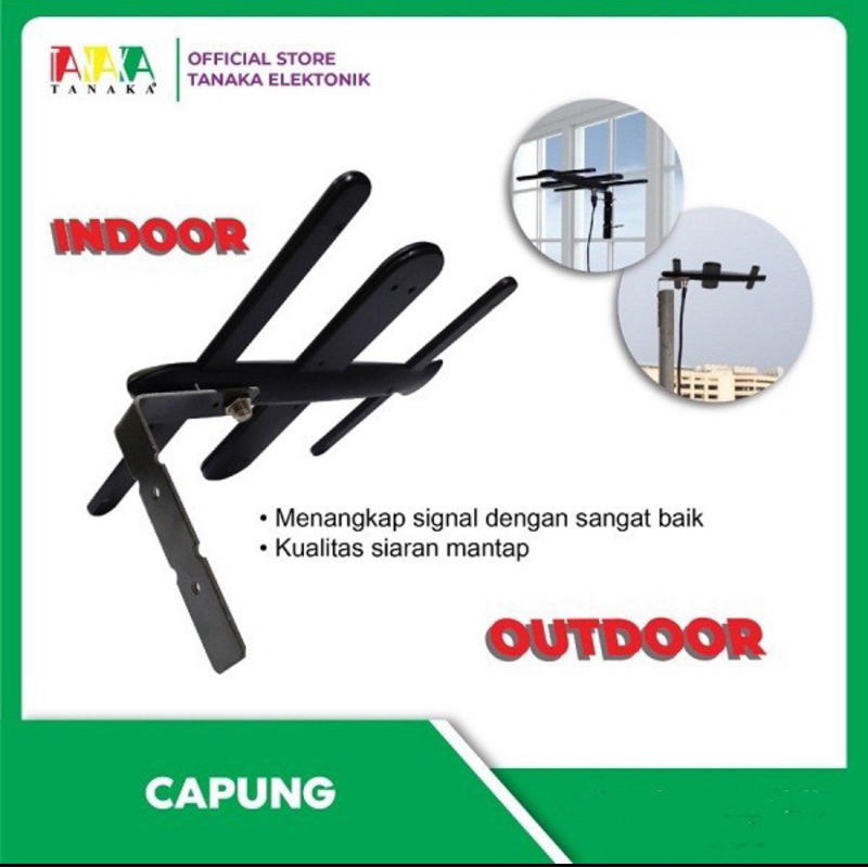 Antena Tv Digital Capung Outdoor / Indoor Tanaka