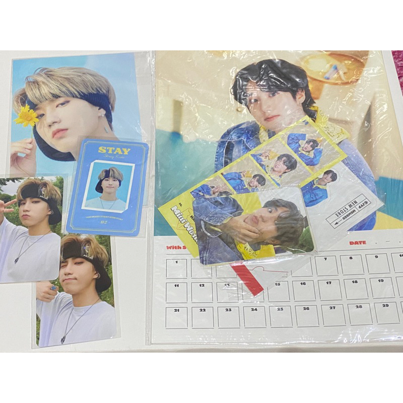 PC SET STRAY KIDS HAN JISUNG SEASON GREETING 23 MEMBERKIT