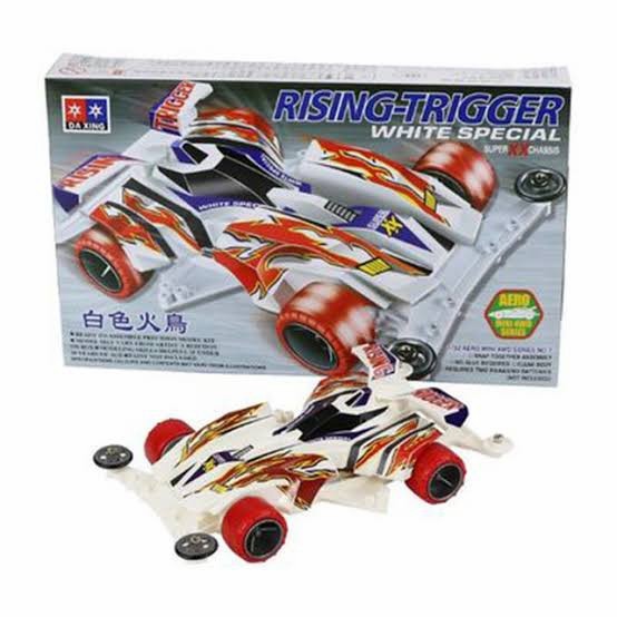 Tamiya Mini 4WD Daxing Rissing Trigger White Special