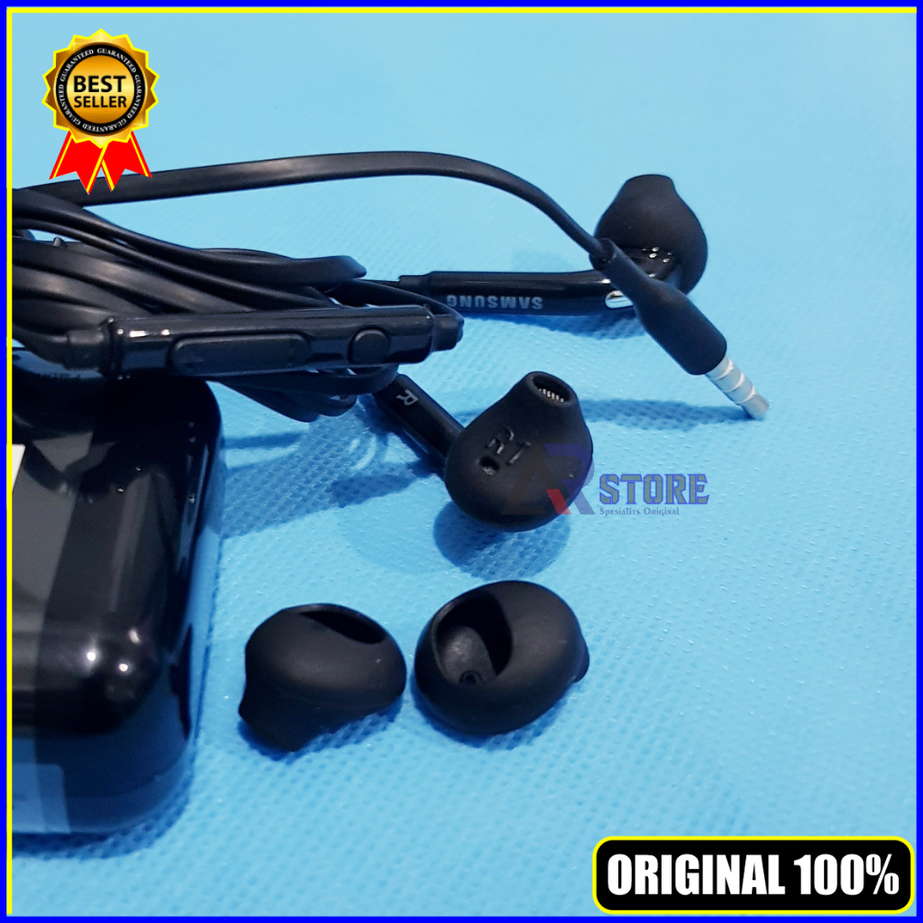 Headset Earphone Samsung Galaxy A13 A23 M22 ORIGINAL 100% Super Bass