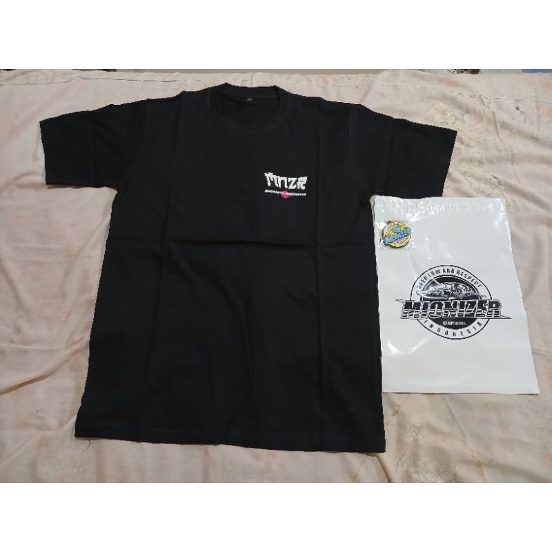 kaos/tshirt mionizer nextstage hitam size L