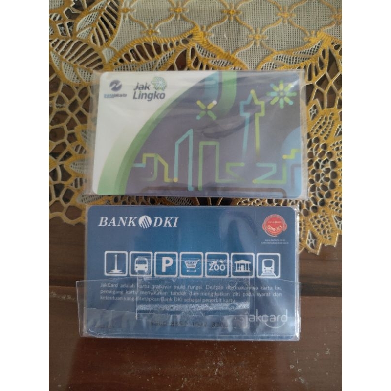 Kartu Jaklingko DKI Jakcard, saldo isi 15rb