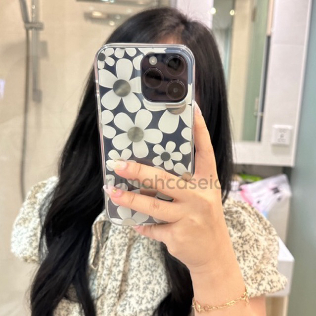 PREMIUM DAISY FLEUR CASE MEWAH FULL BOX IPHONE 11 12 13 14 PRO MAX